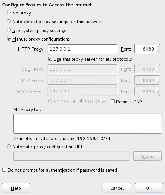 network proxy settings kali linux